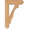 Ekena Millwork Balboa Arts & Crafts Smooth Bracket, Western Red Cedar, 3 1/2"W x 16"D x 24"H BKT04X16X24BOA03SWR - alternate 2